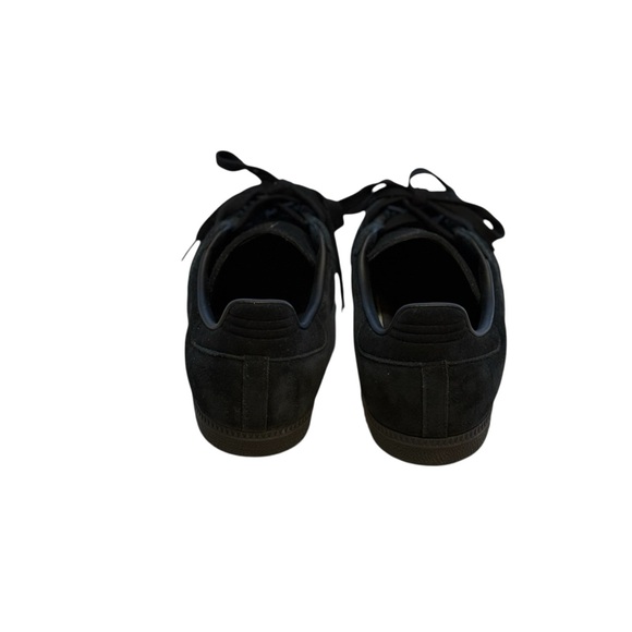 Adidas Men's Black Gazelle Suede Sneakers Size 7 - Picture 4 of 12